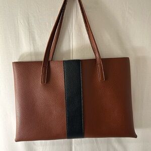 Vince Camuto Brown Shoulder Bag